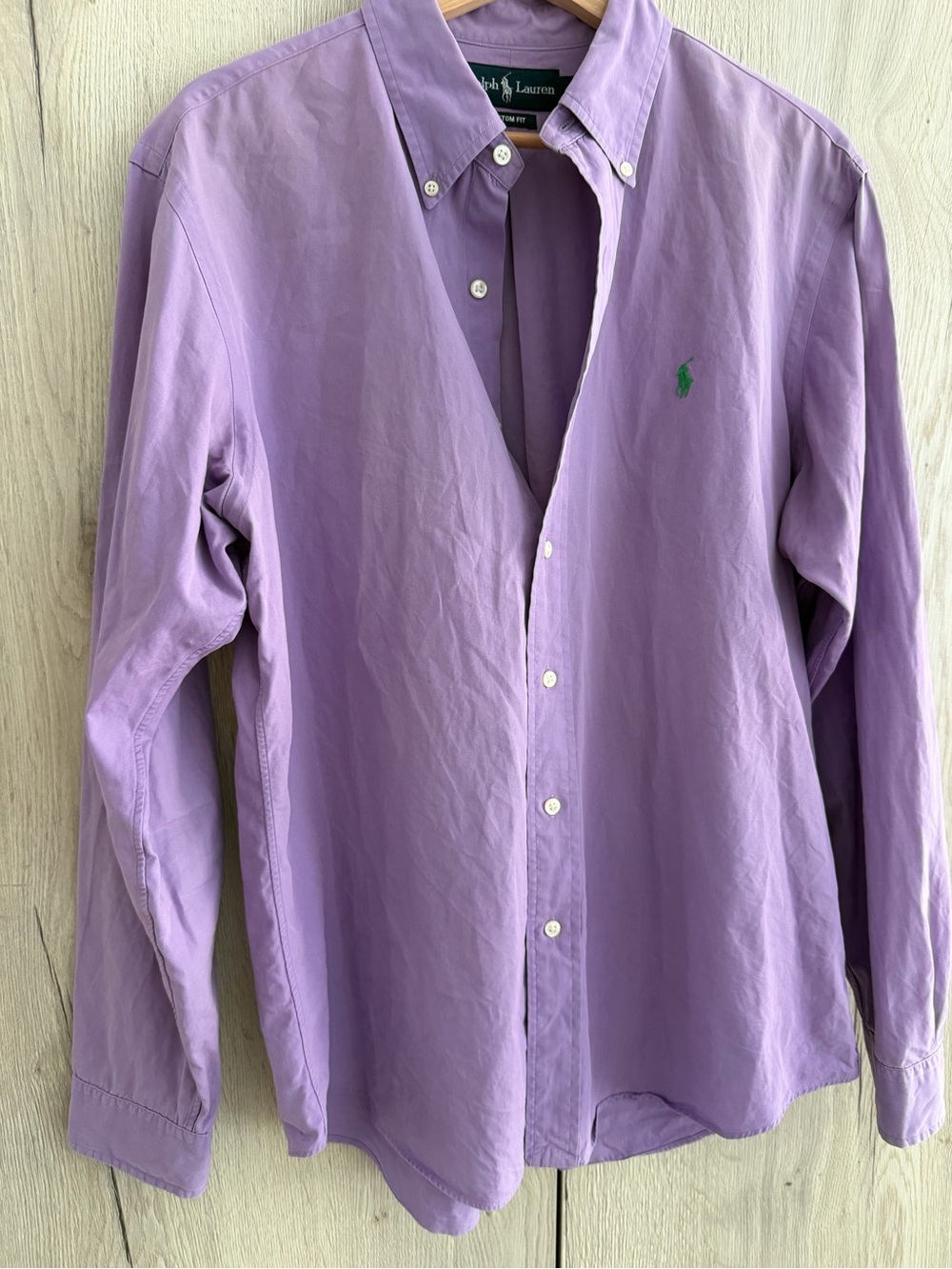 Polo Ralph Lauren lavender oxford shirt
